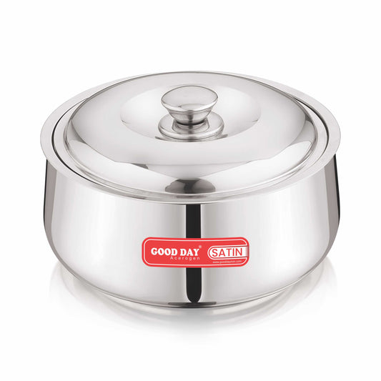 Satin Steel Insulated Casserole