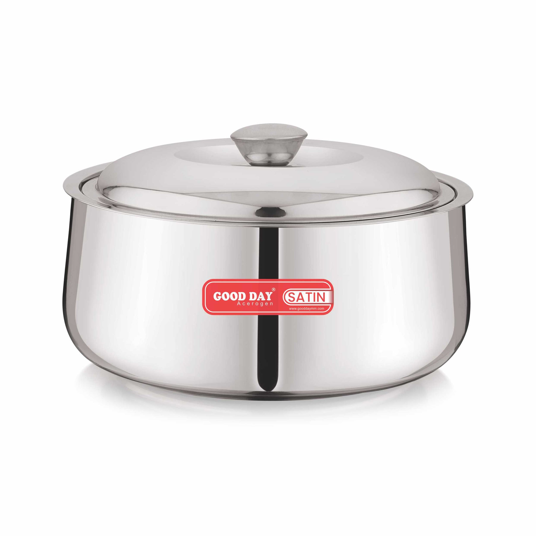 Satin Steel Insulated Casserole