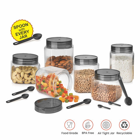 STELLAR (Square) PET JAR