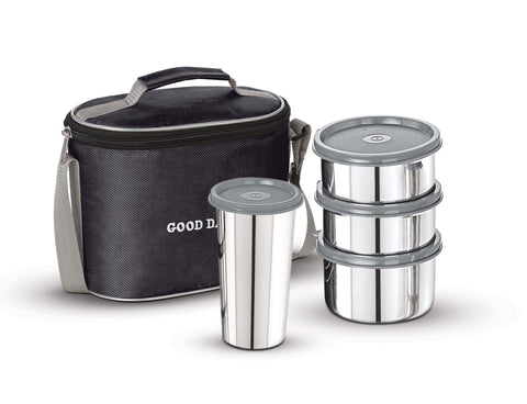 Perfect Combo Steel Lunch Box