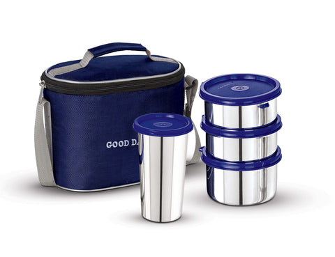Perfect Combo Steel Lunch Box