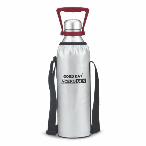 Leo Vaccum Steel Bottle with handle