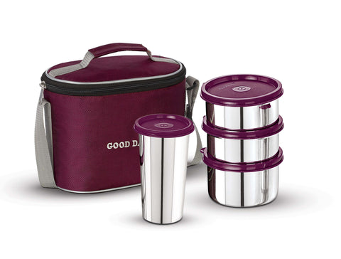 Perfect Combo Steel Lunch Box