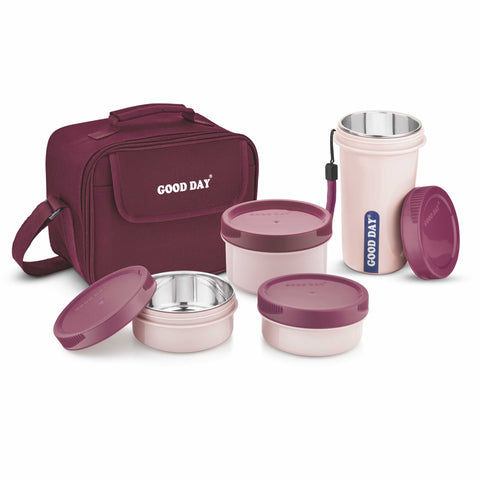 Easy Meal Combo Steel Lunch Box