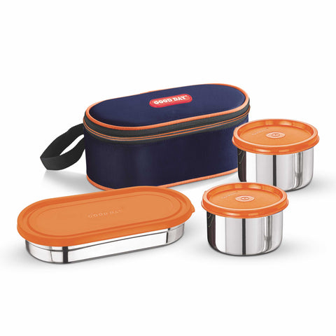 Perfect Executive Steel Lunch Box