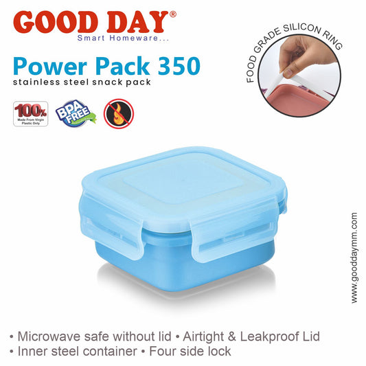 Power Pack Stainless Snack Pack